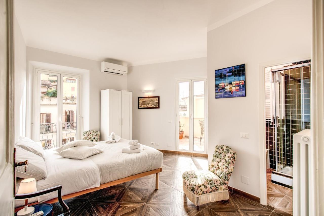 Appartamento Cavour Attic With Terrace Roma Esterno foto